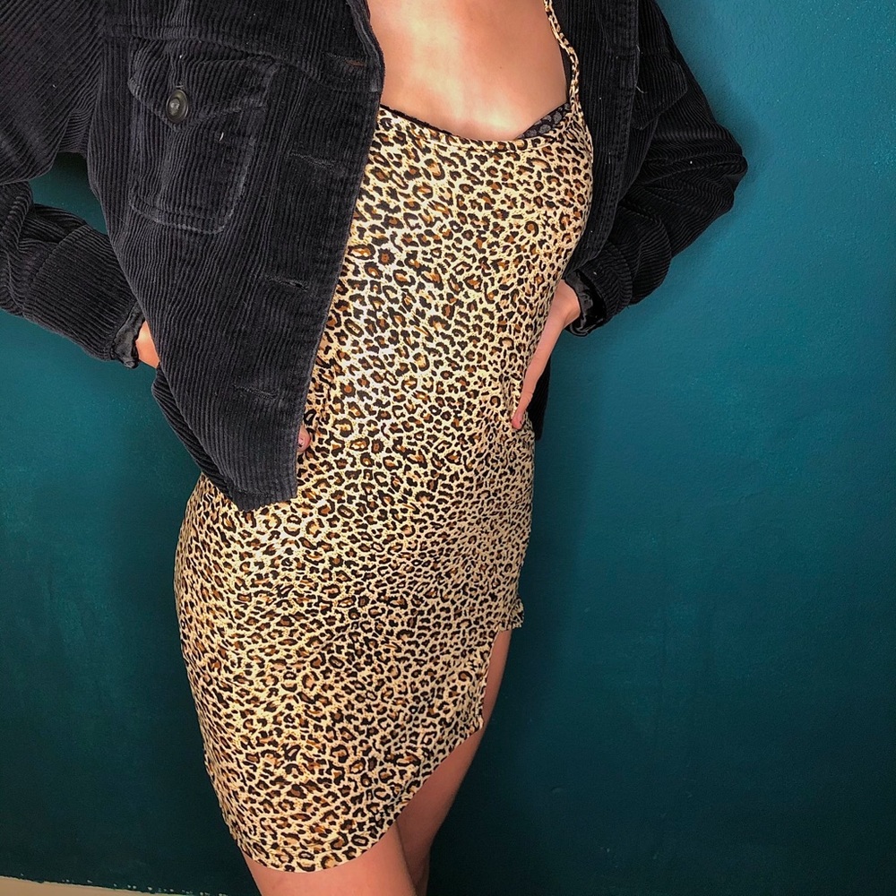 cheetah dress
